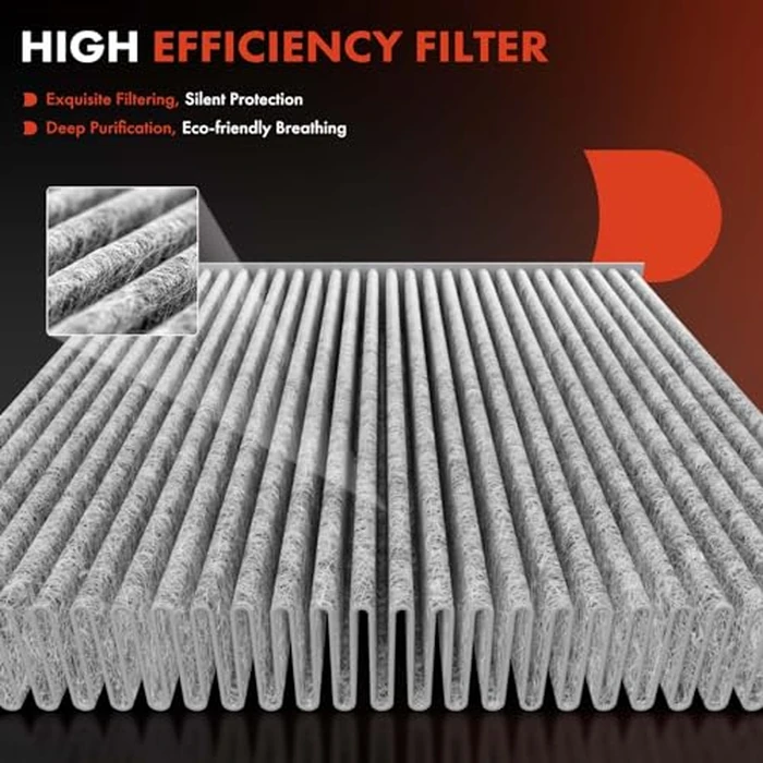 A-Premium 2-PC Cabin Air Filter with Activated Carbon Compatible with Volvo XC60, S60, S80, V60, V70, XC70, XC90 & Land Rover Discovery Sport, LR2, Range Rover Evoque & Jaguar E-Pace by A-premium - Image 4