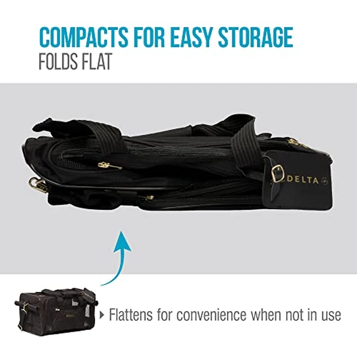 Quaker Pet Group SPT11721 Sherpa PetDelta Carrier, Black, Medium, 18-Inchx11-Inchx10.5-Inch by Sherpa - Image 9