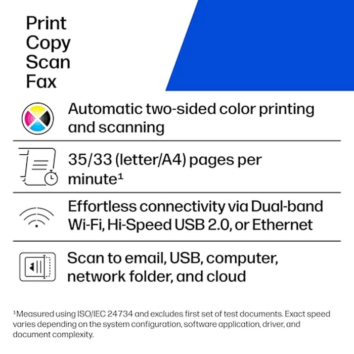 HP Color LaserJet Pro MFP 4301fdw Wireless All-in-One Color Laser Printer, Scanner, Copier, Fax, Best-for-Office by HP - Image 2