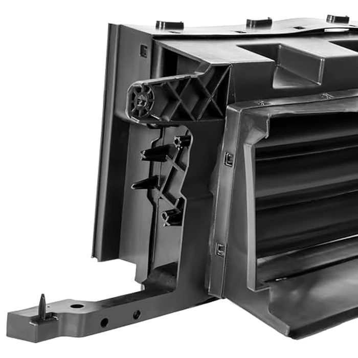 HECASA Radiator Active Grille Shutter Compatible with 2021-2025 Ford F150 Replacement for ML3Z-8475-B ML3Z8475B Black Plastic Active Radiator Grille w/o Actuator/Controller/Motor by HECASA - Image 7