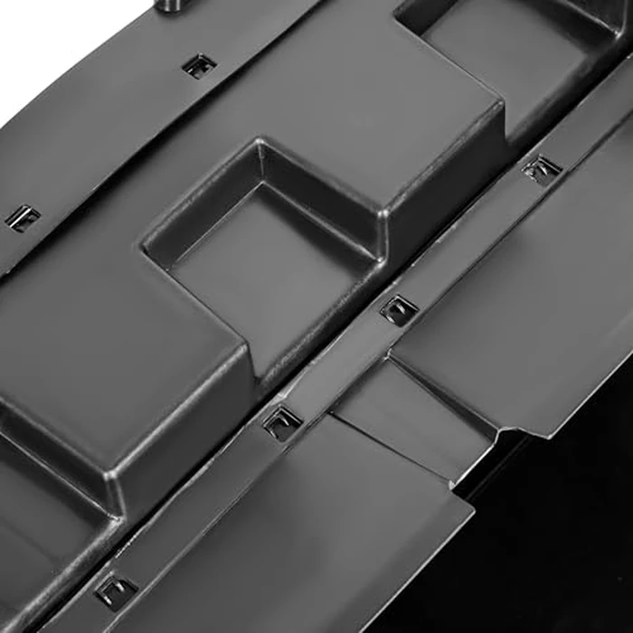 HECASA Radiator Active Grille Shutter Compatible with 2021-2025 Ford F150 Replacement for ML3Z-8475-B ML3Z8475B Black Plastic Active Radiator Grille w/o Actuator/Controller/Motor by HECASA - Image 9