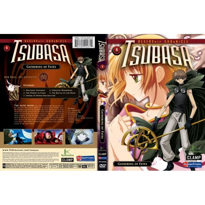 Tsubasa Reservoir Chronicle, Vol. 1 - Gathering of Fates by Funimation - Used - Acceptable condition - US$5.98