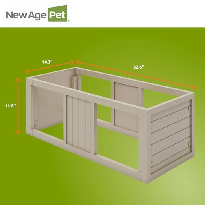 New Age Pet(R) Medium Maple Mojave Stacker for Reptile Habitats | 10 Year Limited Manufacturer's Warranty | Stackable Design, Accommodates Lighting Set-Up, 32.68" L x 14.3" W x 11.8" H by New Age Pet - Image 6