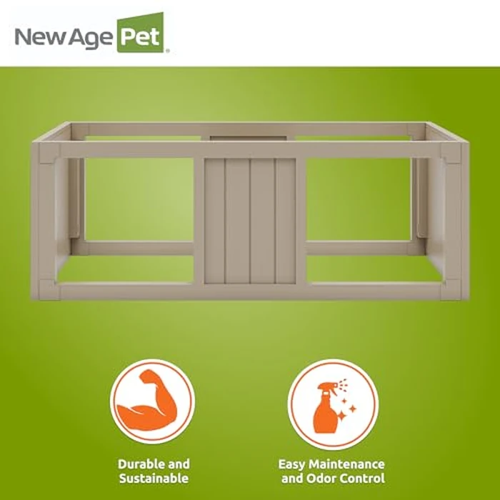 New Age Pet(R) Medium Maple Mojave Stacker for Reptile Habitats | 10 Year Limited Manufacturer's Warranty | Stackable Design, Accommodates Lighting Set-Up, 32.68" L x 14.3" W x 11.8" H by New Age Pet - Image 7