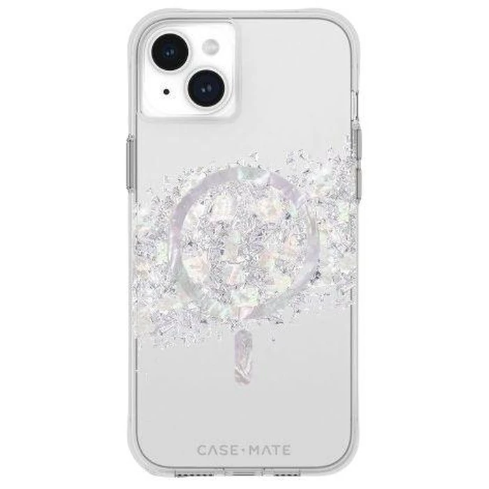 Case-Mate Touch of Pearl MagSafe Phone Case for iPhone 15 Plus - Clear by Case-Mate - Image 2