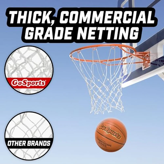 GoSports Universal Regulation 18 Inch Steel Basketball Rim-Use for Replacement or Garage Mount by GoSports - Image 4