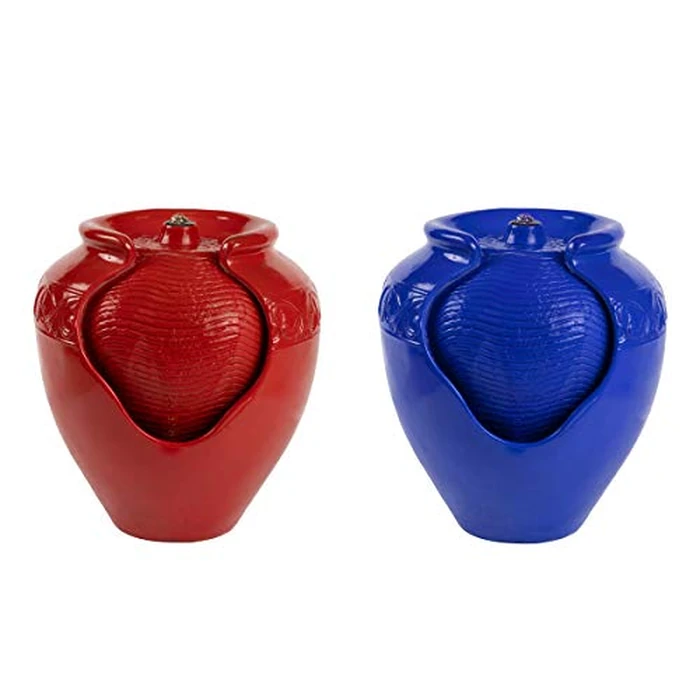 Pure Garden 50-LG1184 Jar Fountain (Cobalt Blue) by Pure Garden - Image 8