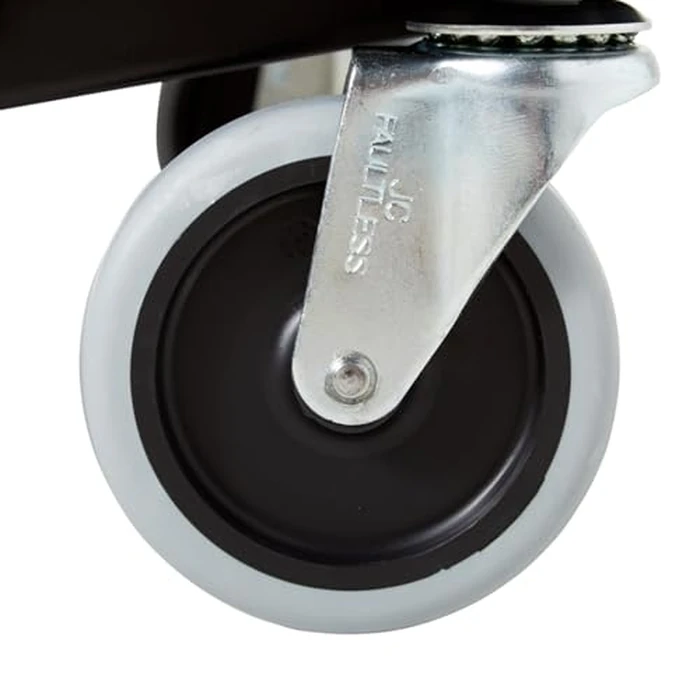 Rubbermaid Commercial Traditional Janitorial 3-Shelf Cleaning Cart, Wheeled with Zippered Yellow Vinyl Bag, for Business/School/Office/Janatorial Cleaning by Rubbermaid Commercial Products - Image 9