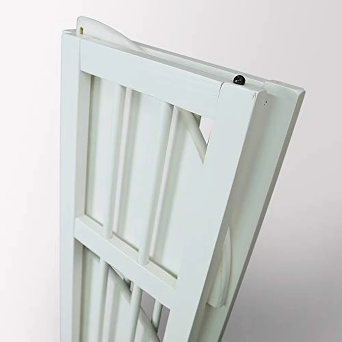 Casual Home Solid Wood Bookcase Corner Display Shelf Freestanding Storage Stand, 38.75" H, White (New) by Casual Home - Image 8
