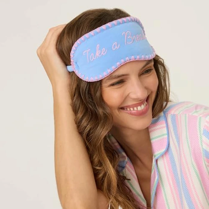 P.J. Salvage Women's Bayside Dreams 2-Piece Short-Sleeve Pajama Set with Headband, Multi, X-Large by PJ Salvage - Image 4