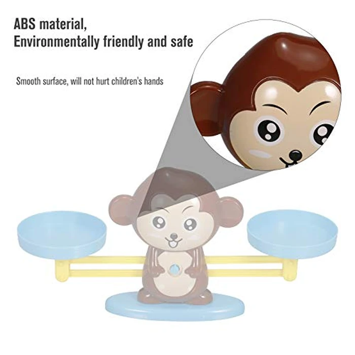 Rookin Balance Math Game Monkey Balance Counting Toys for Boys Girls Educational Number Toy by Rookin - Image 2