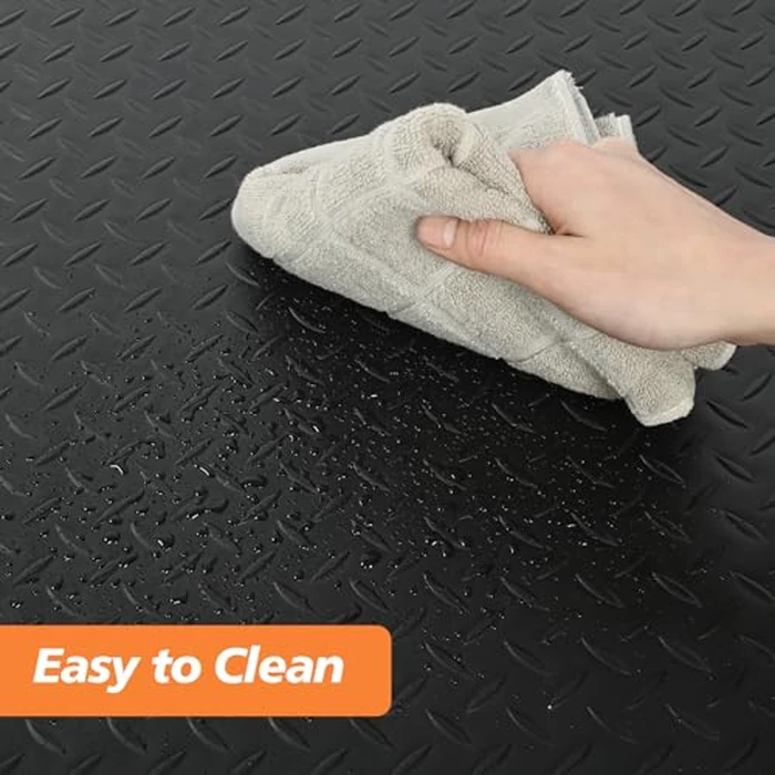 GOOFCXO 2ft x 5ft Anti Fatigue Mat, 15/16" Thick Industrial Grade Anti-Fatigue Floor Mat, Ergonomic Standing Floor Mat, Heavy Duty Diamond Plate Mat for Kitchen Office Gym, Black by GOOFCXO - Image 6