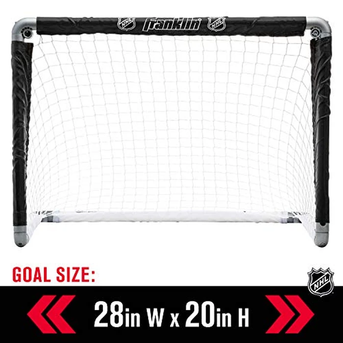 Franklin Sports 47002E2 NHL Mini Hockey Goal Set of 2, Black by Franklin Sports - Image 3