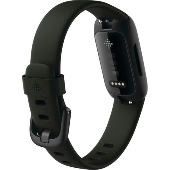 Fitbit Inspire 3 Health and Fitness Tracker - 36mm - Black Plastic Resin Case with Midnight Zen Silicone Silicone Band - Large Size by Fitbit - Image 4