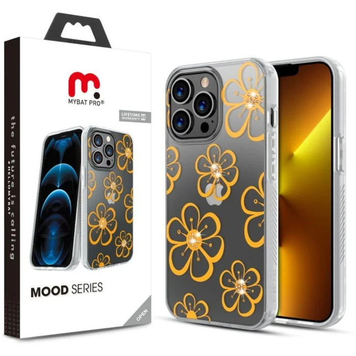 MyBat Pro Mood Diamond Series Phone Case for iPhone 13 Pro - Golden Allamanda - Brand New by MyBat Pro - Refurbished - Brand New condition - US$8.98