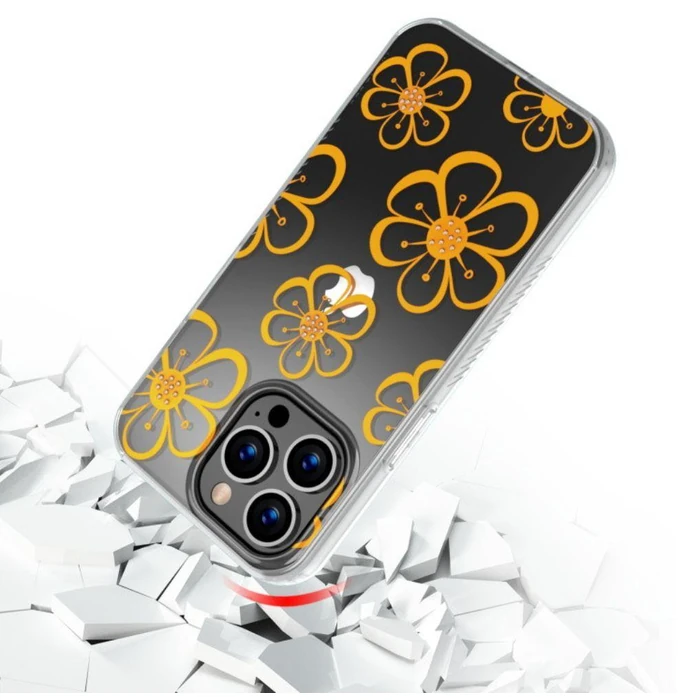 MyBat Pro Mood Diamond Series Phone Case for iPhone 13 Pro - Golden Allamanda - Brand New by MyBat Pro - Image 8