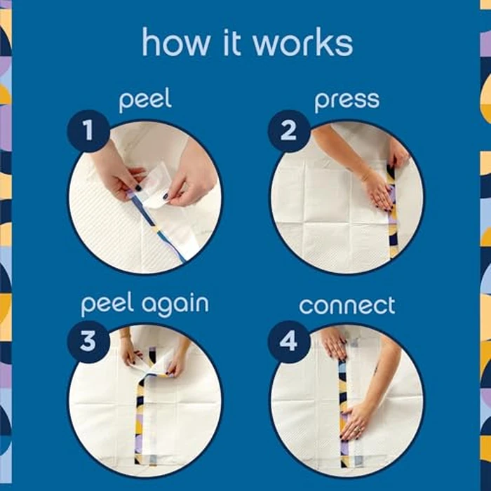 Pet Life Unlimited Create-a-Size Puppy Pads for Dogs, 50 Count, 22" x 22" Dog & Puppy Potty Training Pee Pads, Fragrance-Free, Customizable Layout, Leak-Proof, Super Absorbent, Quick-Dry, Made in USA by Pet Life Unlimited - Image 3