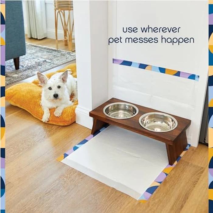 Pet Life Unlimited Create-a-Size Puppy Pads for Dogs, 50 Count, 22" x 22" Dog & Puppy Potty Training Pee Pads, Fragrance-Free, Customizable Layout, Leak-Proof, Super Absorbent, Quick-Dry, Made in USA by Pet Life Unlimited - Image 5