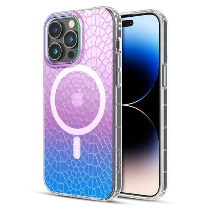 MyBat Pro Mood Series Phone Case with MagSafe for iPhone 14 Pro - Iridescent Snake by MyBat Pro - Image 2