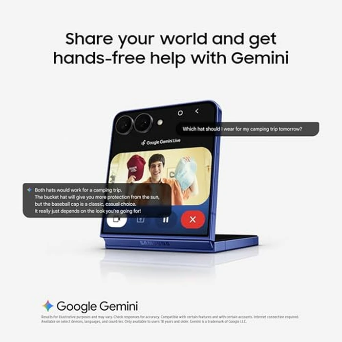 Samsung Galaxy Z Flip7 Cell Phone, 512GB AI Smartphone, Unlocked Android, Long Battery Life, 2025, US 1 Yr Manufacturer Warranty, Jet Black by Samsung - Image 4