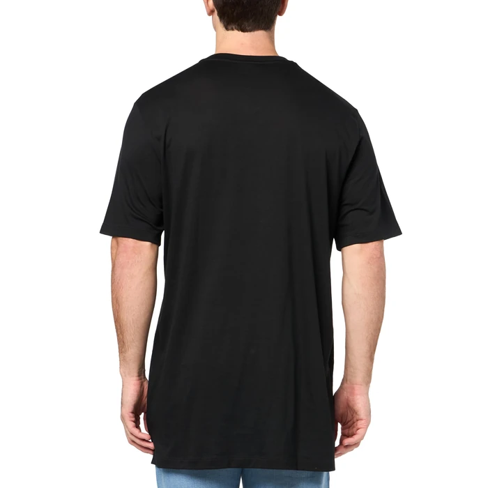 Lacoste Men's Big & Tall Regular Fit Ribbed V-Neck T-Shirt, Black, 4XLT by Lacoste - Image 2