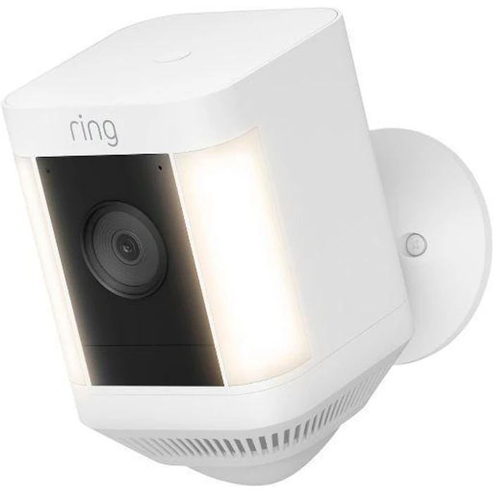 Ring Spotlight Cam Plus Battery Outdoor Camera - White by Ring - Refurbished - Premium condition