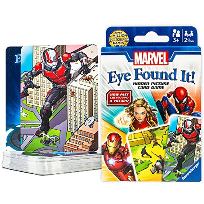 Ravensburger Marvel Eye Found It Card Game - Engaging Board Game for Children and Adults | Enhances Skill Development | Fun Family Entertainment | Over 3 Million Sold Worldwide by Ravensburger - Used - Very Good condition