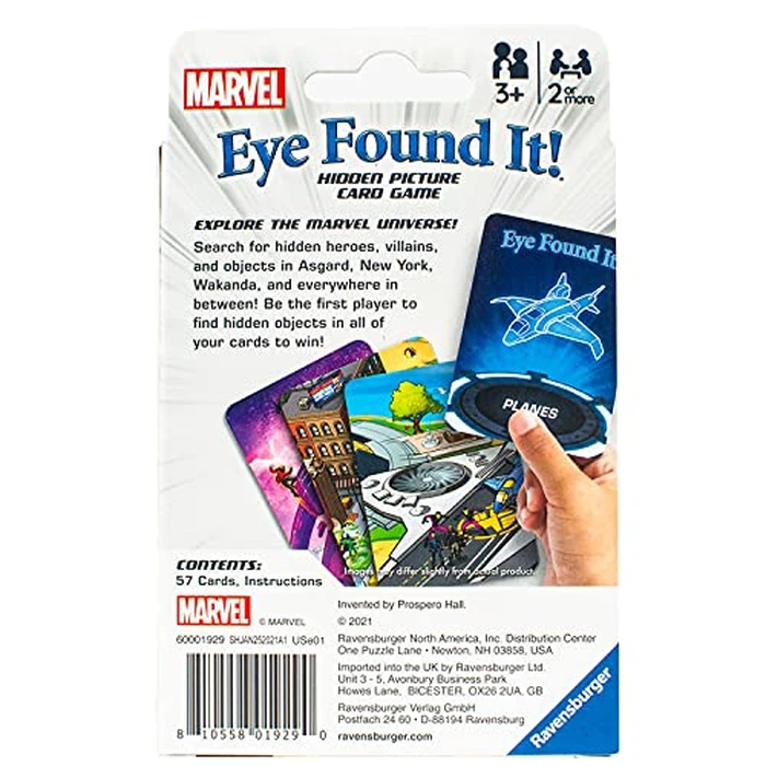 Ravensburger Marvel Eye Found It Card Game - Engaging Board Game for Children and Adults | Enhances Skill Development | Fun Family Entertainment | Over 3 Million Sold Worldwide by Ravensburger - Image 6
