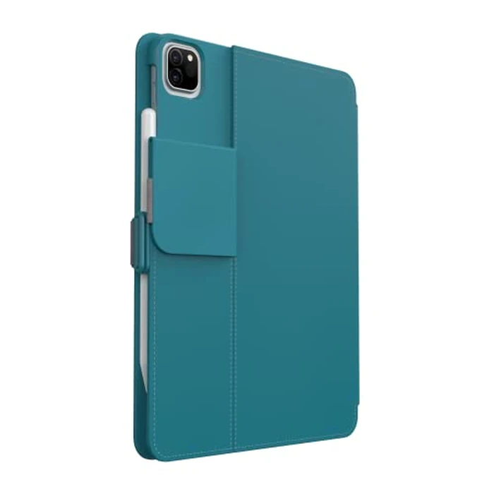 Speck Products iPad Pro 11” (2022) Balance Folio (W/MB) (Deepsea Teal/Cloudy Grey/White) by Speck - Image 4