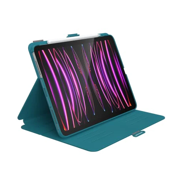 Speck Products iPad Pro 11” (2022) Balance Folio (W/MB) (Deepsea Teal/Cloudy Grey/White) by Speck - Image 6
