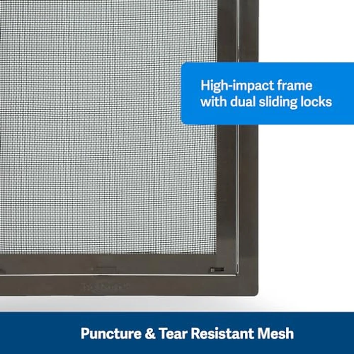PetSafe Pet Screen Door - Heavy Duty, Tear- & Puncture-Resistant Dog & Cat Mesh Flap - Storm Door Compatible - Small - for Dogs & Cats up to 30 lb by PetSafe - Image 3