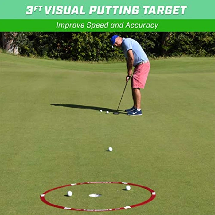 GoSports LAG Circle Putting and Chipping Training Tool - Includes 6 ft and 3 ft Circles by GoSports - Image 2