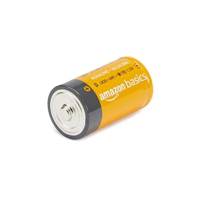 Amazon Basics 24-Pack D Cell Alkaline All-Purpose Batteries, 1.5 Volt, 5-Year Shelf Life, Long-Lasting Power, Leakproof Design by Amazon Basics - Image 3