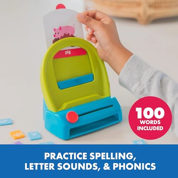 Educational Insights Spell & Drop Word Building Set - CVC Word Games, Kindergarten Learning Activities, Preschool Sight Words, Spelling Toys and Reading Games for Kids 5-7, Learn to Read Flash Cards by Educational Insights - Image 2