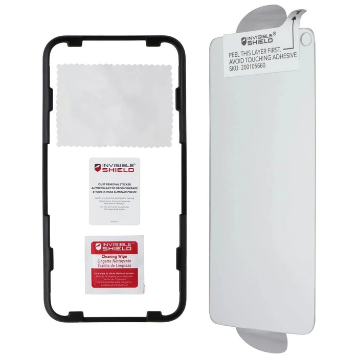 ZAGG InvisibleShield (Glass Elite+) Screen Protector for Pixel 4a - Clear by Zagg - Refurbished - Brand New condition