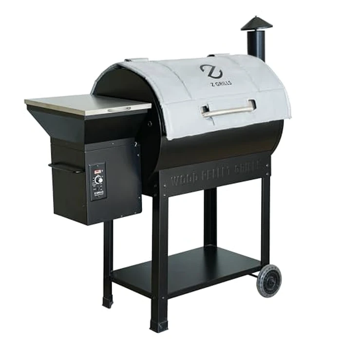 Z GRILLS Thermal Insulation Blanket Fire-Resistant 3-Layer Construction for Enhanced Temperature Preservation, Pellet Savings, Snow Resistance and Waterproof - Ideal for Outdoor Grilling by Z GRILLS - Used - Good condition