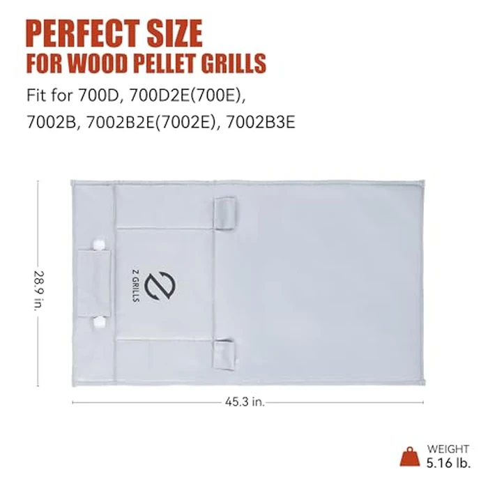 Z GRILLS Thermal Insulation Blanket Fire-Resistant 3-Layer Construction for Enhanced Temperature Preservation, Pellet Savings, Snow Resistance and Waterproof - Ideal for Outdoor Grilling by Z GRILLS - Image 2