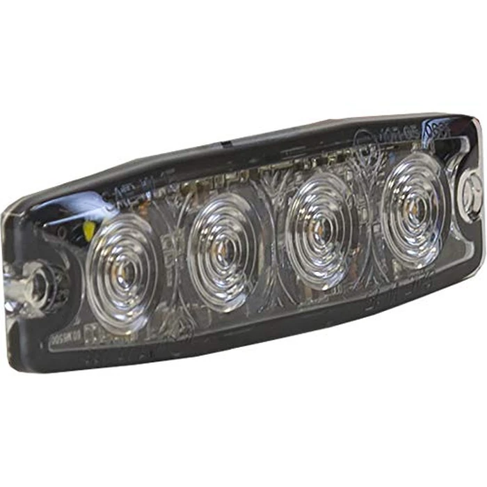 Buyers Products 8892240 4.5 Inch Ultra Thin LED Strobe Light, Amber, 4 LEDs, Synchronous and Alternating Flash Patterns, Emergency Light for Vehicles, Truck and Trailer Lights and Accessories by Buyers Products - Image 4