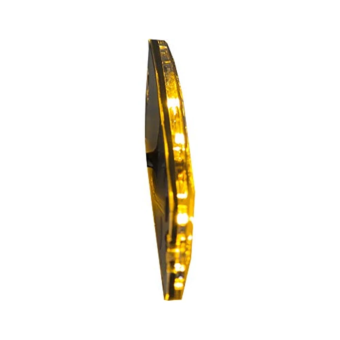 Buyers Products 8892240 4.5 Inch Ultra Thin LED Strobe Light, Amber, 4 LEDs, Synchronous and Alternating Flash Patterns, Emergency Light for Vehicles, Truck and Trailer Lights and Accessories by Buyers Products - Image 5