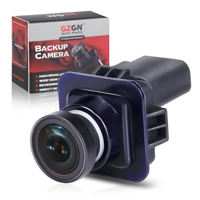 GZGN Rear View Backup Reverse Camera Compatible with Ford F150 2010-2014, Ford Mustang 2015-2020 & Lincoln MKC 2015-2019, Park Assist Backup Camera EL3T-19G490-AA, EL3Z-19G490-D, BL3Z-19G490-B by GZGN - Used - Like New condition - US$20.48