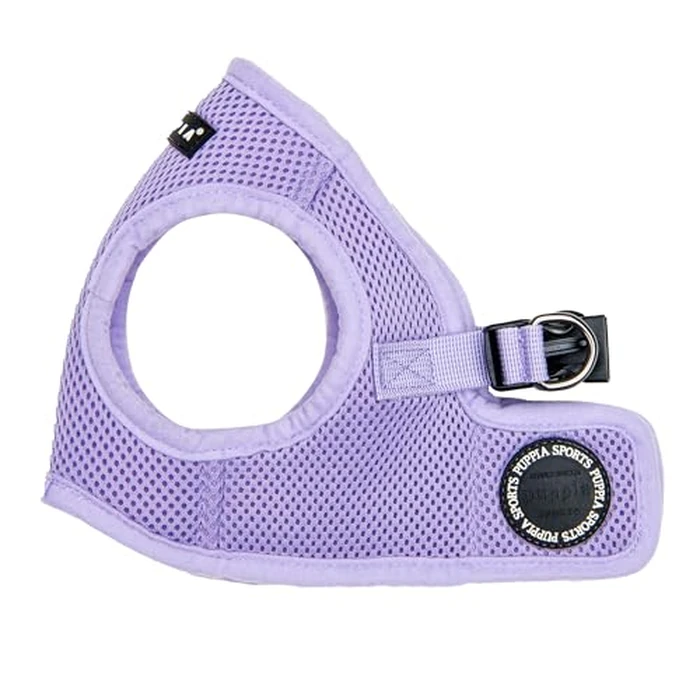 Puppia Soft Vest Dog Harness Step-in Padded Mesh No Choke No Pull Comfortable Walking Running Training for Small Medium Large Dogs, Violet, X-Large by Puppia - Used - Good condition - CA$14.43