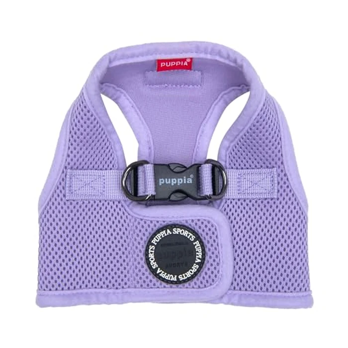 Puppia Soft Vest Dog Harness Step-in Padded Mesh No Choke No Pull Comfortable Walking Running Training for Small Medium Large Dogs, Violet, X-Large by Puppia - Image 3
