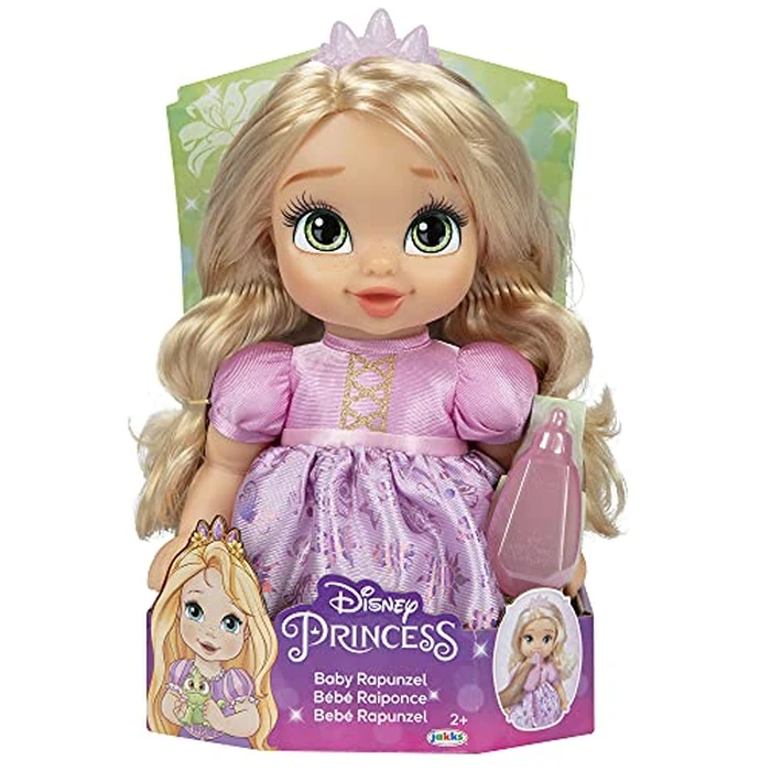 Disney Princess Rapunzel Baby Doll with Baby Bottle & Tiara by Disney Princess - Image 6