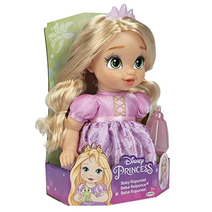 Disney Princess Rapunzel Baby Doll with Baby Bottle & Tiara by Disney Princess - Image 8