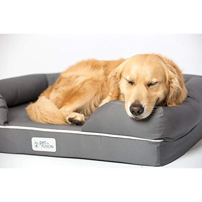 PetFusion Ultimate Dog Bed, Orthopedic Memory Foam, Multiple Sizes and Colors, Medium Firmness Pillow, Waterproof Liner, YKK Zippers, Breathable 35% Cotton Cover by PetFusion - Image 7