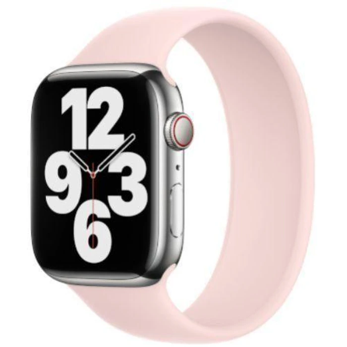 Apple Watch Solo Loop Band (45mm) - Chalk Pink - Size 8 by Apple - Image 2