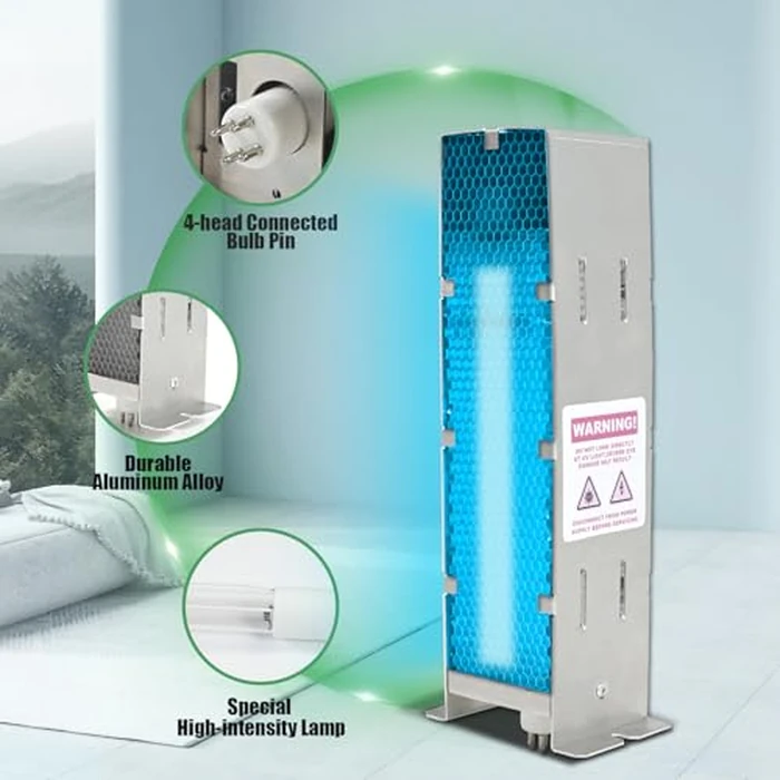 Lnytfee Air Scrubber Advanced Photocatalytic Oxidation (PCO) 9" Replacement Cell & ÜνBulb for Activetek InDuct 2000 for A1013A,A1013C,A1013P,A1013Q, A1013T,A1013U(Ozone Free) by Lnytfee - Image 4