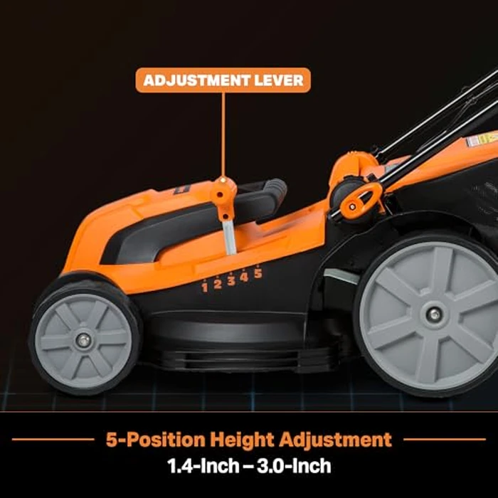 LawnMaster MEB1216K Electric Lawn Mower 16-Inch 12AMP by LawnMaster - Image 3