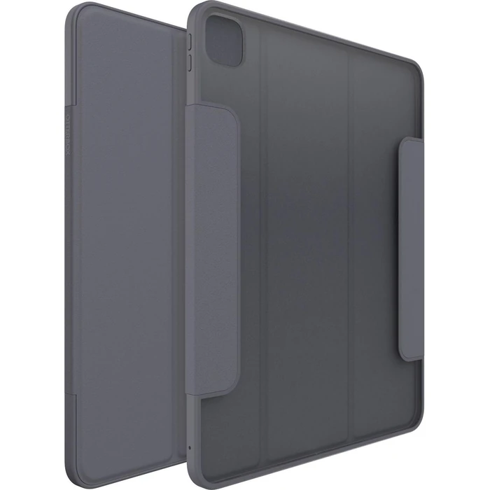 OtterBox Symmetry Folio iPad Case for iPad Pro 13-inch (M4) - Thunderstorm (Clear / Dark Grey) by OtterBox - Image 1