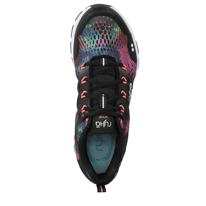 Ryka Women's, Vivid RZX Sneaker, Black Tie Dye, 9 by Ryka - Image 5